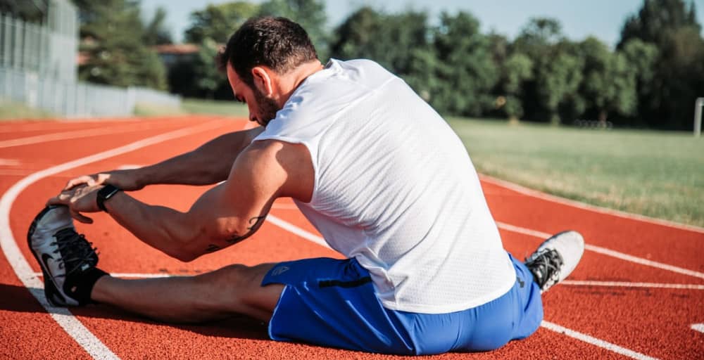 Stretching for foot tendonitis